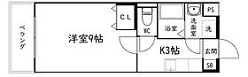 静岡県浜松市中央区東若林町（賃貸マンション1K・3階・25.92㎡） その2