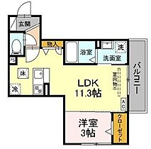 静岡県浜松市中央区元目町（賃貸アパート1LDK・1階・34.66㎡） その2