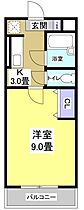 静岡県浜松市中央区住吉4丁目（賃貸マンション1K・3階・24.78㎡） その2