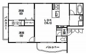 静岡県浜松市中央区雄踏1丁目（賃貸マンション2LDK・2階・59.64㎡） その2