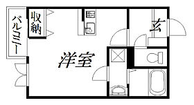 静岡県浜松市中央区佐藤1丁目（賃貸アパート1R・3階・26.08㎡） その2