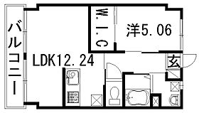 静岡県浜松市中央区広沢2丁目（賃貸マンション1LDK・4階・43.74㎡） その2