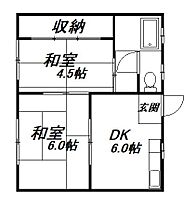 静岡県浜松市中央区瓜内町（賃貸アパート2DK・2階・35.00㎡） その2