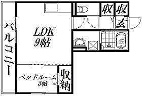 静岡県浜松市中央区西浅田2丁目（賃貸アパート1LDK・2階・33.69㎡） その2