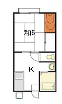 静岡県浜松市中央区和合北2丁目（賃貸アパート1K・2階・21.70㎡） その2