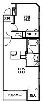 静岡県浜松市中央区中島1丁目（賃貸マンション1LDK・2階・45.56㎡） その2