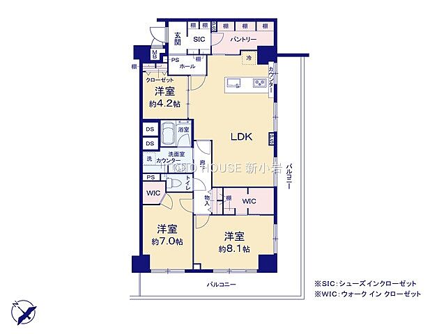 間取り グリーンヒル西葛西1号棟 3階/-