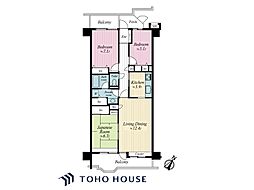 モア・ステージ南柏 3LDKの間取図画像