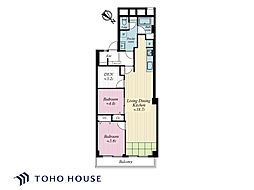 間取図画像 2SLDK