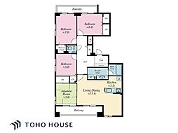 間取図画像 4LDK