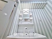 「洗面台」シンプルだからこそ使いやすい。スタンダードなデザインの洗面ボウルは清潔感あるホワイトです。
