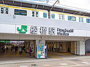 船橋駅(JR東日本 総武本線) 総武本線「船橋」駅 673m