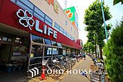 ライフ鹿骨店 1440m