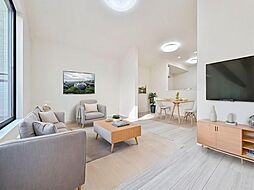 環境と美しく融和する落ち着いた新築住戸