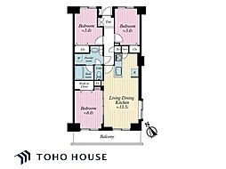 東立石ガーデン 3LDKの間取図画像