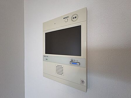 「TVモニター付きインターホン」