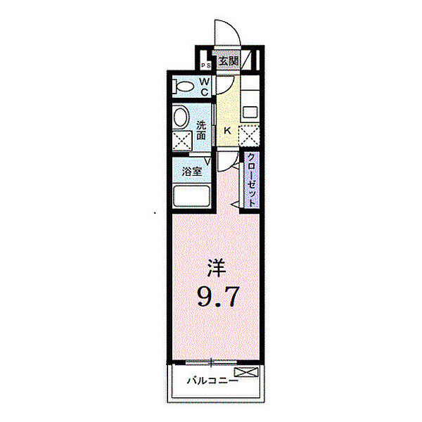 アンジュ　ド　ボヌール　香里園 205｜大阪府枚方市南中振2丁目(賃貸アパート1K・2階・28.87㎡)の写真 その2