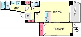 アネールエレ江戸堀 401 ｜ 大阪府大阪市西区江戸堀3丁目（賃貸マンション1LDK・4階・40.83㎡） その2