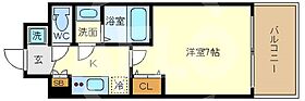 WillDo九条南  ｜ 大阪府大阪市西区九条南4丁目（賃貸マンション1K・5階・25.00㎡） その2