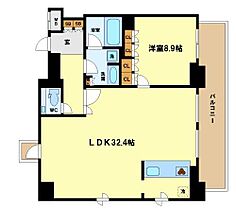 リバーサイドタワー中之島  ｜ 大阪府大阪市福島区福島3丁目（賃貸マンション1LDK・28階・90.40㎡） その2