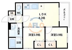 (仮称)此花区酉島3丁目AP新築工事  ｜ 大阪府大阪市此花区酉島3丁目（賃貸アパート2LDK・2階・37.52㎡） その2