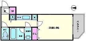 セイワパレス福島駅前  ｜ 大阪府大阪市福島区福島1丁目（賃貸マンション1K・4階・27.47㎡） その2