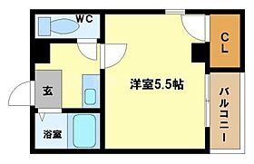 ノールプレール新町 601 ｜ 大阪府大阪市西区新町1丁目（賃貸マンション1K・5階・17.43㎡） その2