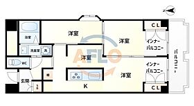 ガーデンハイツ江戸堀  ｜ 大阪府大阪市西区江戸堀2丁目（賃貸マンション2LDK・10階・53.51㎡） その2