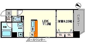 ラクラス江戸堀  ｜ 大阪府大阪市西区江戸堀3丁目（賃貸マンション1LDK・5階・36.62㎡） その2