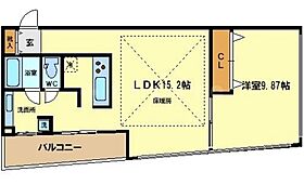 ザ・タワー大阪レジデンス  ｜ 大阪府大阪市福島区福島1丁目（賃貸マンション1LDK・7階・58.59㎡） その2