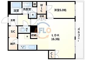 ザ・タワー大阪  ｜ 大阪府大阪市福島区福島1丁目（賃貸マンション1LDK・20階・64.08㎡） その2