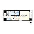 エスリードRESIDENCE大阪福島CITYWEST8階6.9万円