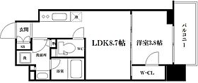 エル・セレーノ天満橋 901 ｜ 大阪府大阪市北区天満橋1丁目4-8（賃貸マンション1LDK・9階・34.74㎡） その2