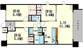 アーバンドルフ天満 403 ｜ 大阪府大阪市北区同心2丁目10-8（賃貸マンション3LDK・4階・64.94㎡） その2