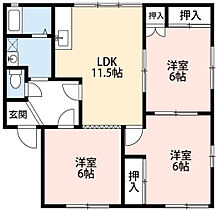 ファミール真宮 102 ｜ 愛知県岡崎市真宮町6-6（賃貸アパート3LDK・1階・59.84㎡） その2