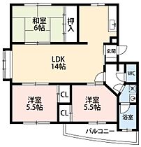 グラン菱池 502 ｜ 愛知県額田郡幸田町大字菱池字矢尻7-3（賃貸マンション3LDK・4階・65.92㎡） その2