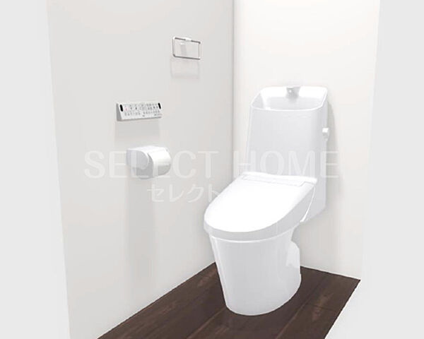 画像6:シンプルで使いやすいトイレです イメージ