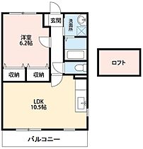 ネイフリーデン 201 ｜ 愛知県岡崎市洞町字五位原75-1（賃貸アパート1LDK・2階・40.11㎡） その2