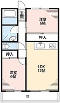 コーポさの 302 ｜ 愛知県岡崎市上地3丁目35-1（賃貸マンション2LDK・3階・56.70㎡） その2