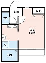 ティアラ康生 303 ｜ 愛知県岡崎市康生通東1丁目27（賃貸マンション1R・3階・23.30㎡） その2