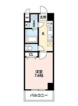 ノステルコート岡崎 602 ｜ 愛知県岡崎市材木町1丁目12-1（賃貸マンション1K・6階・26.88㎡） その2