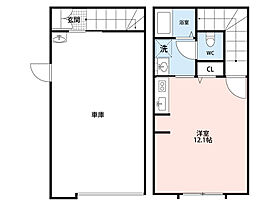 Ｇａｒａｇｅ　Ｖｉｌｌａ　西岡崎 102 ｜ 愛知県岡崎市上佐々木町字中切21-1（賃貸アパート1R・1階・61.70㎡） その2