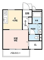 ソレジオ井田 201 ｜ 愛知県岡崎市井田町字宮ノ腰13-2（賃貸アパート1DK・2階・30.91㎡） その2