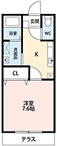 シャトーリ幸田 105 ｜ 愛知県額田郡幸田町大字大草字馬場87-2（賃貸アパート1K・1階・27.80㎡） その2