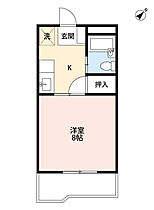 キャトルセゾン Ａ－5 ｜ 愛知県岡崎市東大友町字堀所44-2（賃貸アパート1K・1階・23.10㎡） その2