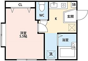 ルーミングハウス 101 ｜ 愛知県岡崎市美合町字生田272-1（賃貸マンション1K・1階・19.01㎡） その2