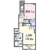 カーサ・レイ 102 ｜ 愛知県岡崎市小針町3丁目3番地7（賃貸アパート1LDK・1階・43.97㎡） その2