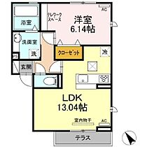 パピヨンＢ 102 ｜ 愛知県岡崎市伊賀新町30-6（賃貸アパート1LDK・1階・48.00㎡） その2