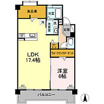 ラフォーレ井ノ口 402 ｜ 愛知県岡崎市井ノ口新町12-4（賃貸マンション1LDK・4階・55.61㎡） その2