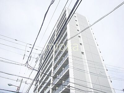 外観：令和7年3月建築・谷町線「田辺」駅徒歩3分・御堂筋線「昭和町」駅徒歩10分・オートロック付き・宅配BOX付き・インターネット無料